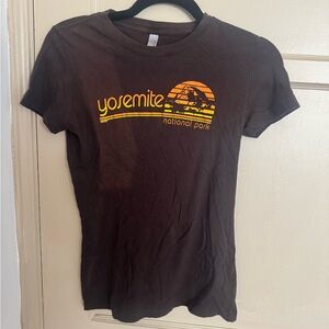 Next Level Apparel Brown Yosemite Tee